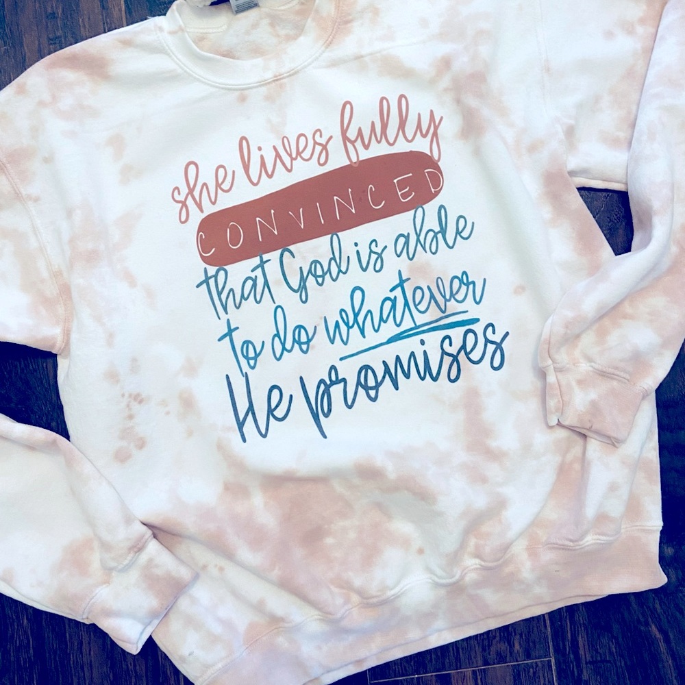 She lives fully convinced that God is able to do whatever he promises